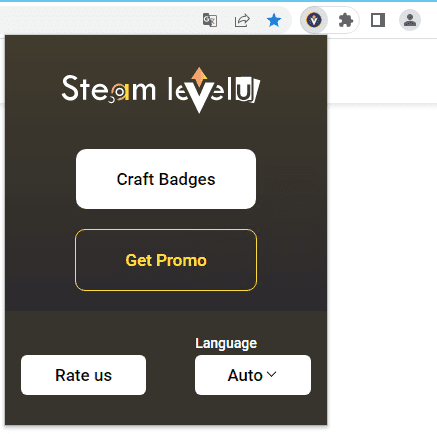 我如何使用 'SteamLevelU Extension' 插件快速制作Steam中的所有图标?
